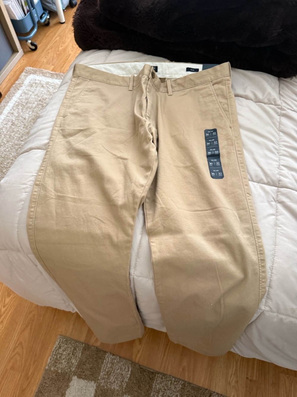 J. Crew Men's Chinos in Light Khaki
